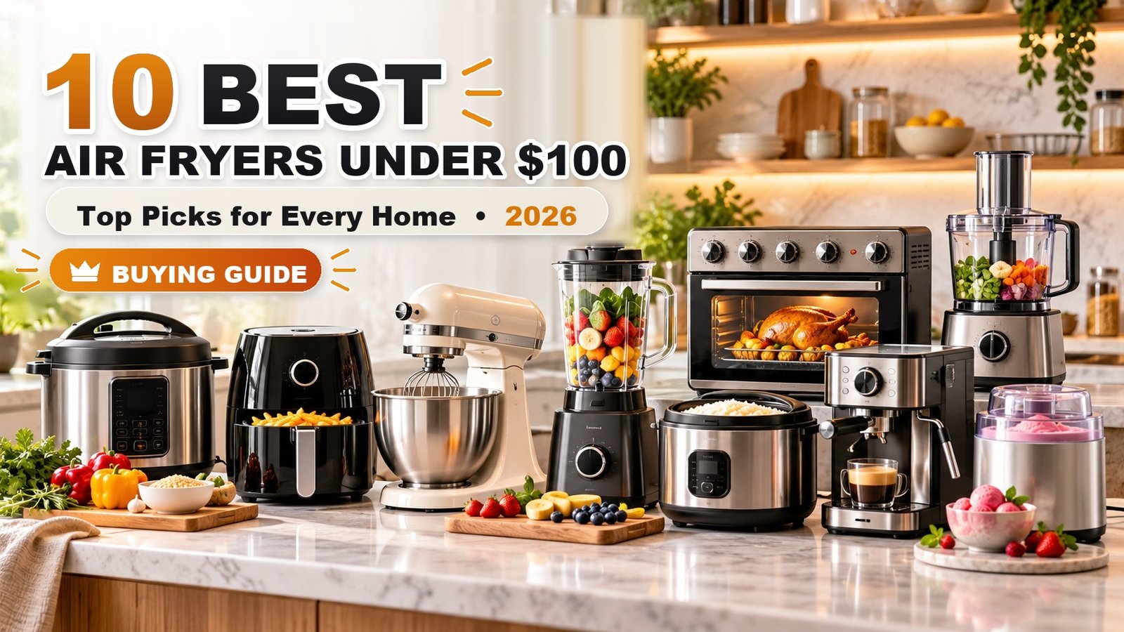 10 Best Air Fryers Under $100 - best air fryers under $100