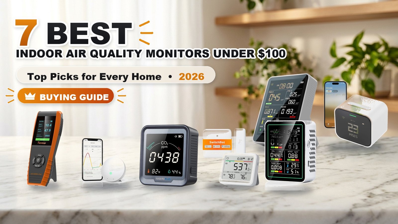 7 Best Indoor Air Quality Monitors Under $100 - best indoor air quality monitors under $100