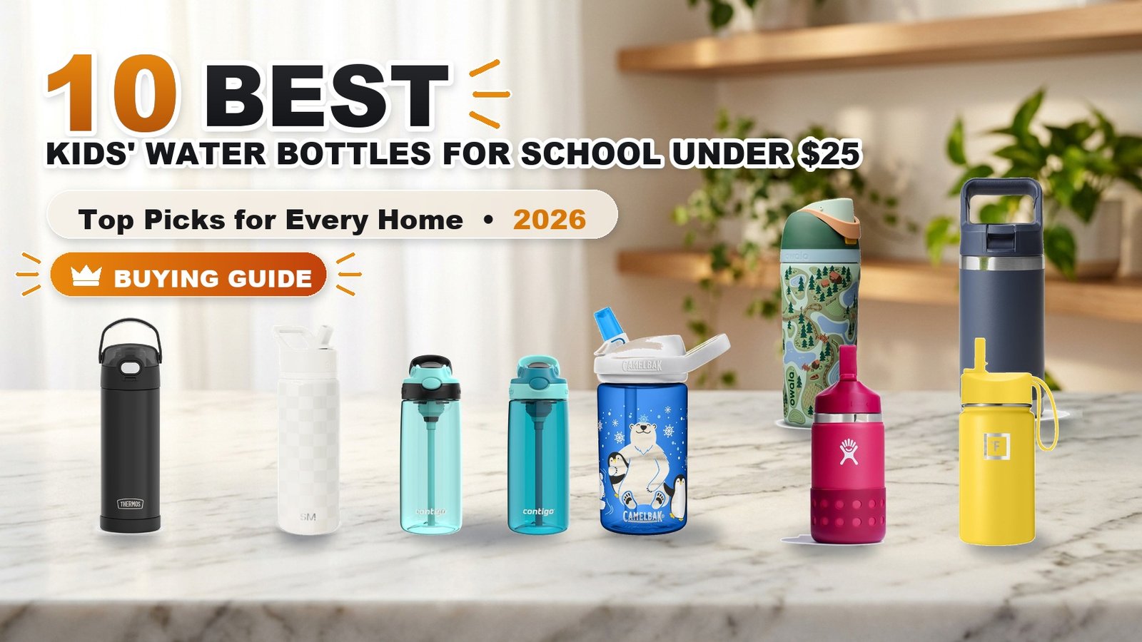 10 Best Kids' Water Bottles for School Under $25 - best kids water bottles for school