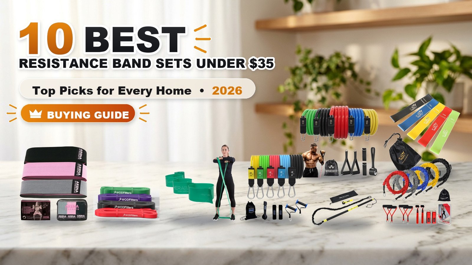 10 Best Resistance Band Sets Under $35 - best resistance bands for beginners