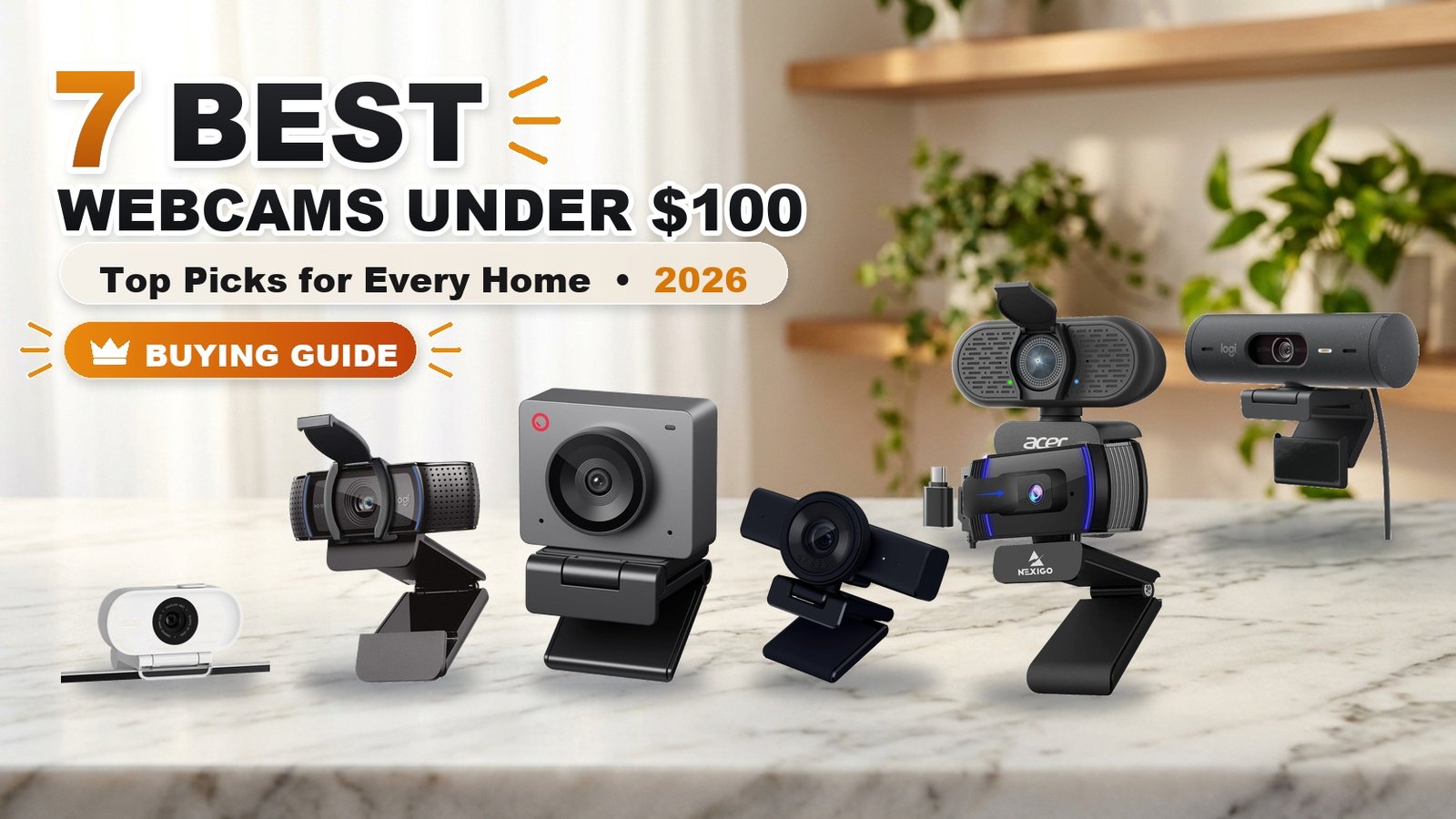 7 Best Webcams Under $100 - best webcams under $100